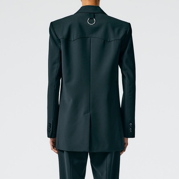 SOLD Tibi Tropical Wool Western Blazer - Picture 8 of 13